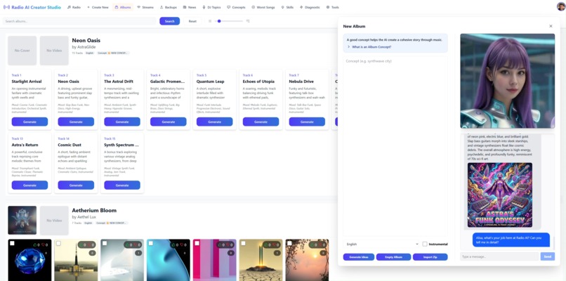 Creative Producer for Radio AI – screenshot 4