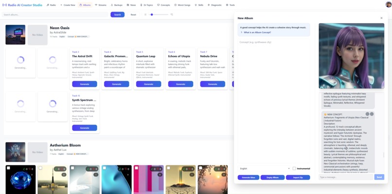Creative Producer for Radio AI – screenshot 5