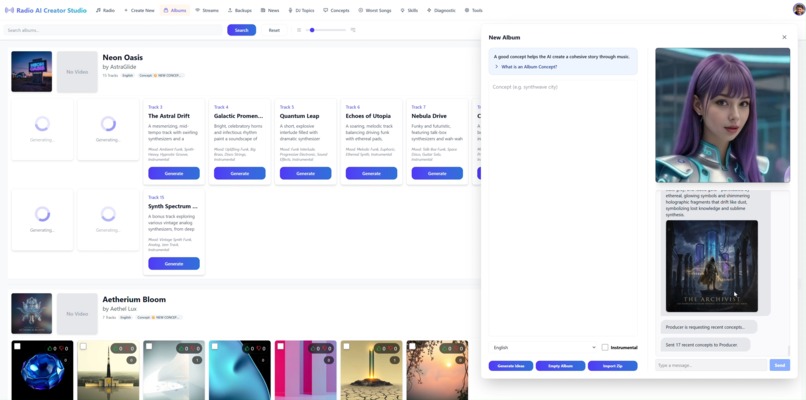 Creative Producer for Radio AI – screenshot 6