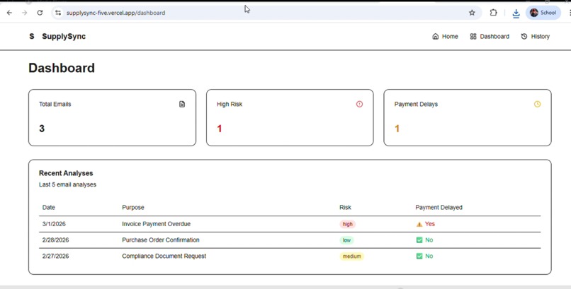 SupplySync – AI Assistant for Small Suppliers – screenshot 5