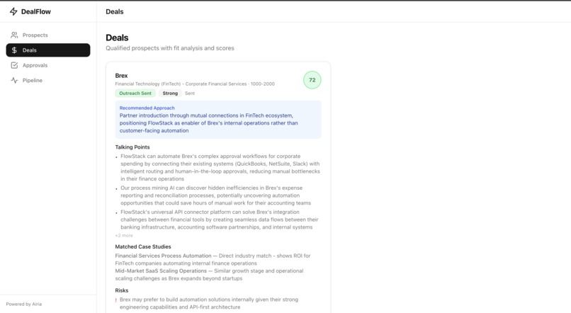 DealFlow – screenshot 4