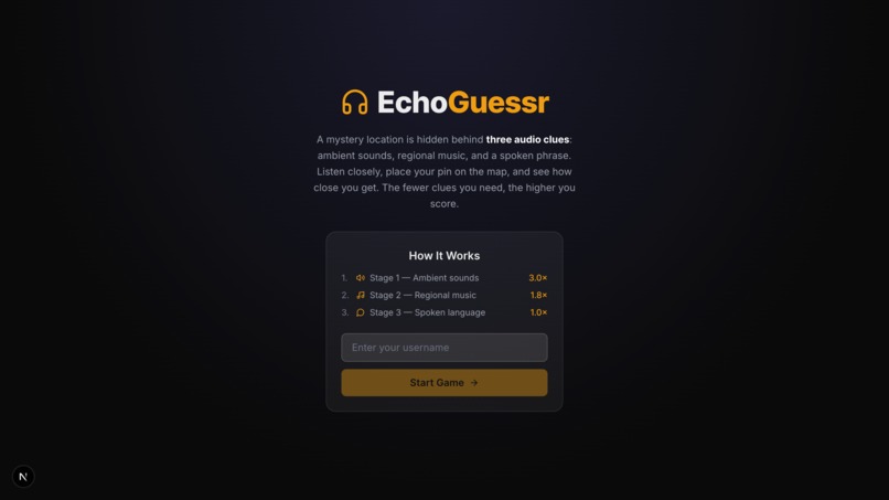 EchoGuessr – screenshot 1