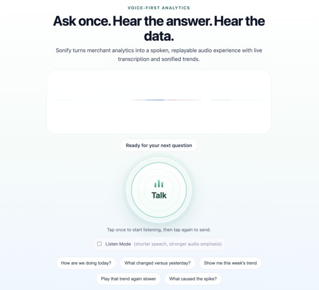 Sonify – screenshot 1