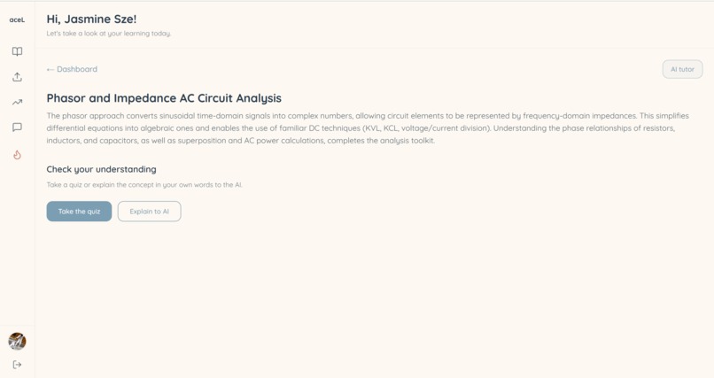 aceL - AI learning platform – screenshot 6
