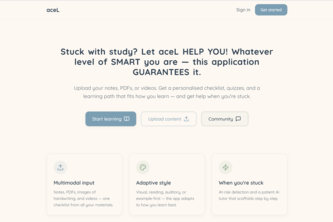 aceL - AI learning platform