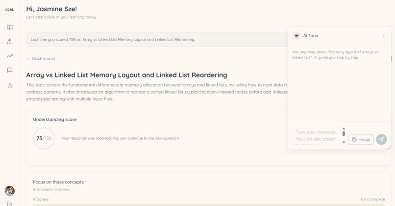aceL - AI learning platform – screenshot 12