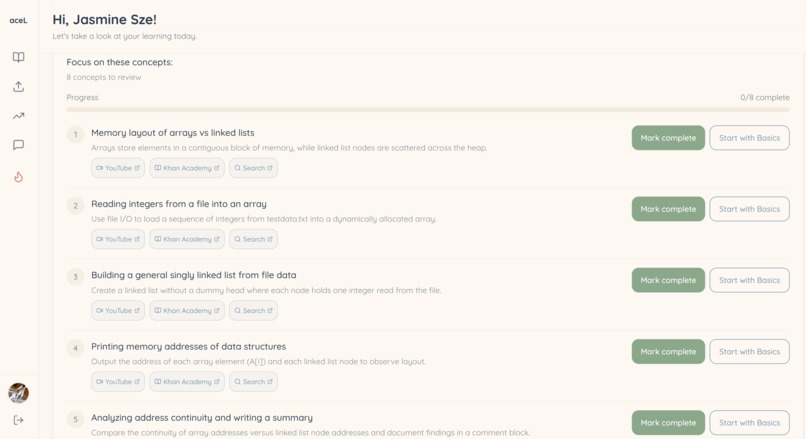 aceL - AI learning platform – screenshot 9