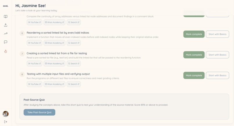 aceL - AI learning platform – screenshot 10