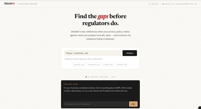 ShieldAI – screenshot 1
