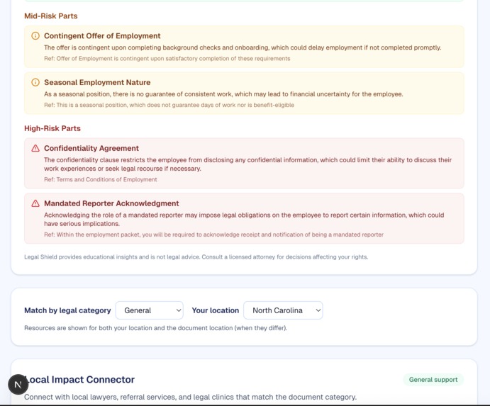 Legal Shield  – screenshot 5