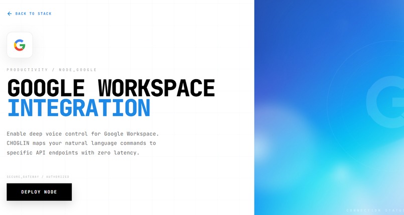 Choglin: Voice Automation Integration – screenshot 2
