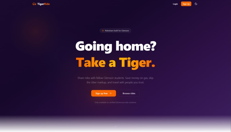 TigerRide – screenshot 1