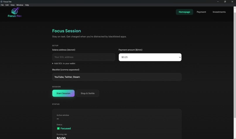 Focus Fee – screenshot 2