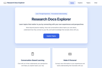 Guided Topic Explorer