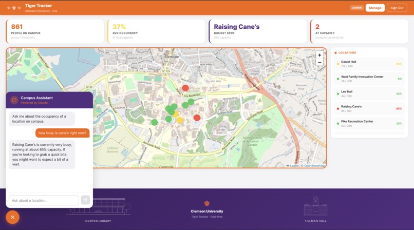 Tiger Tracker – screenshot 1