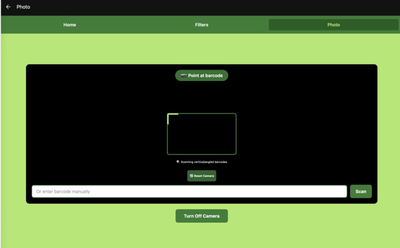 NutriSummary – screenshot 2