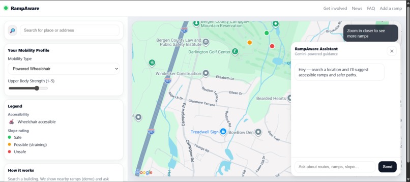RampAware – screenshot 1