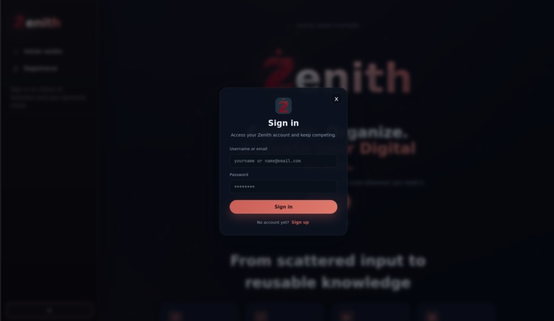 Zenith – screenshot 2