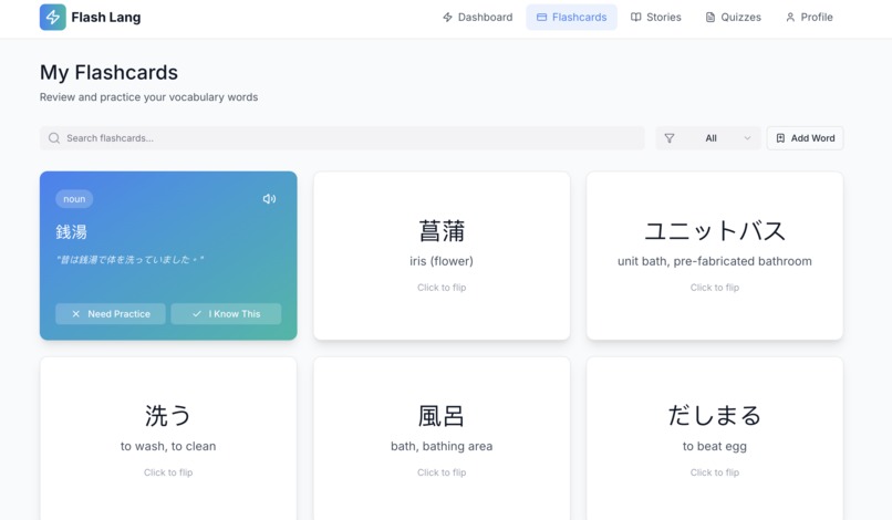Flash Lang – screenshot 2