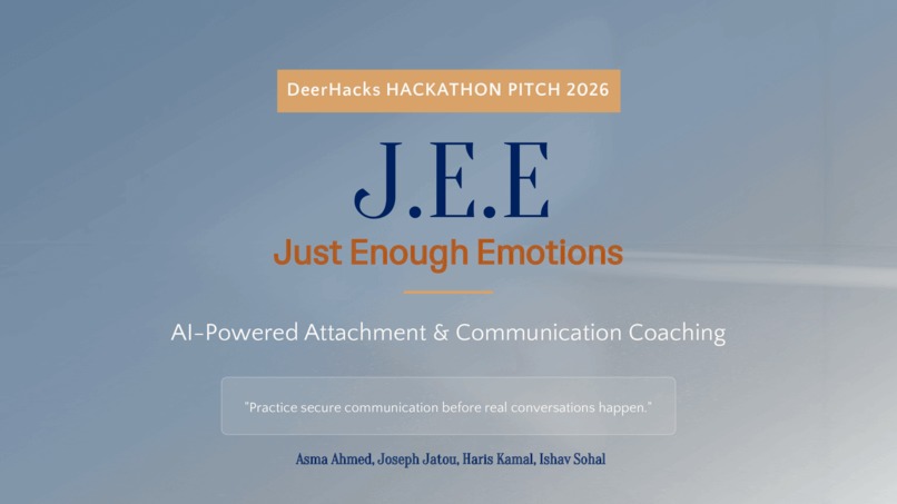 JEE - Just Enough Emotions – screenshot 1