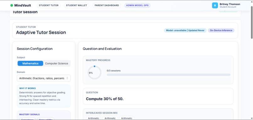 MindVault – screenshot 1