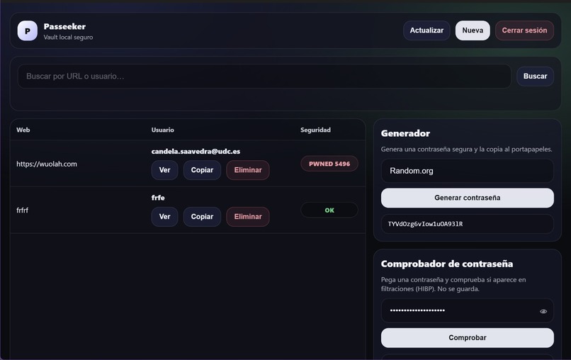 Passeeker – screenshot 1