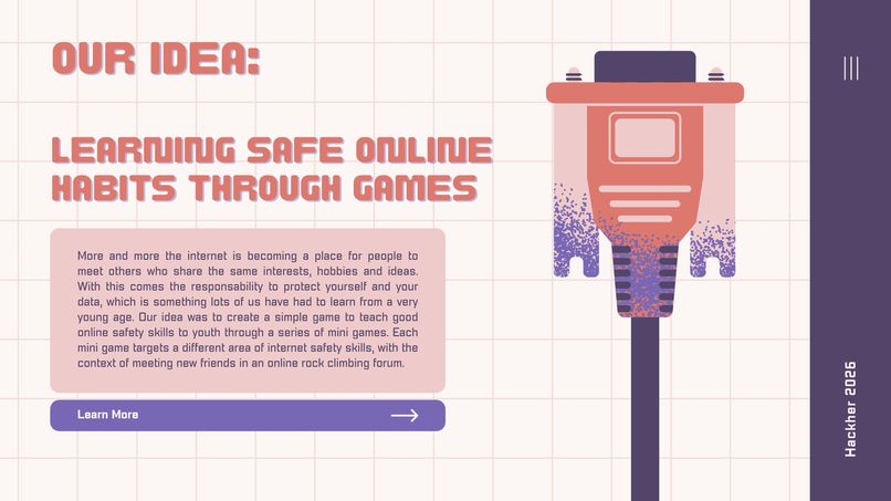 Learning Safe Online Habits through Games  – screenshot 3