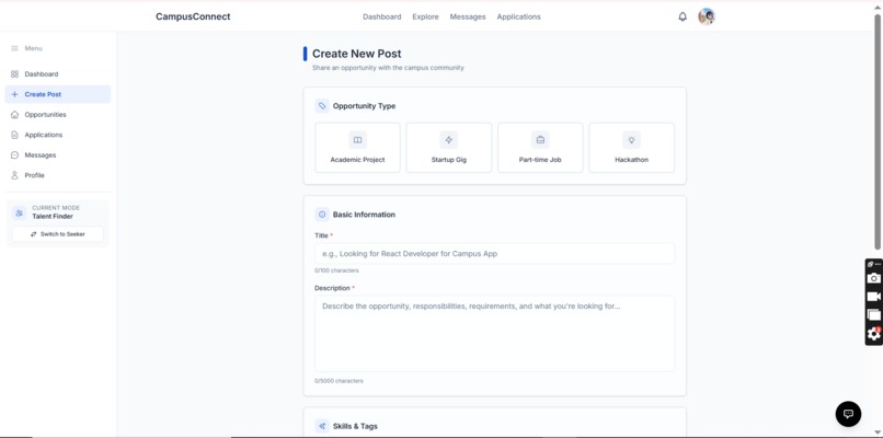 Campus Connect – screenshot 4