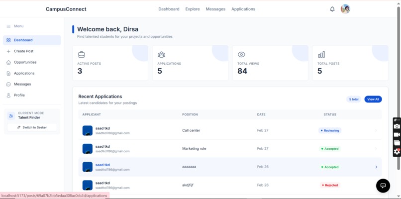 Campus Connect – screenshot 6