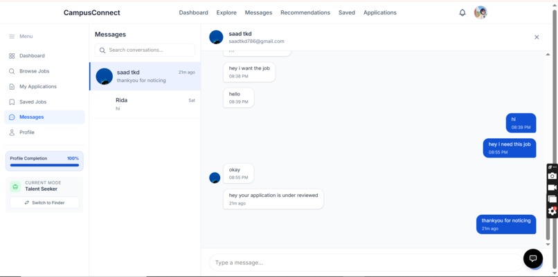 Campus Connect – screenshot 8