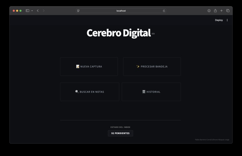 Cerebro Digital – screenshot 1