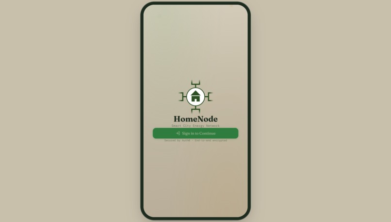 HomeNode – screenshot 1