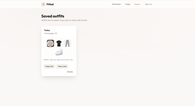 Fitted – screenshot 4