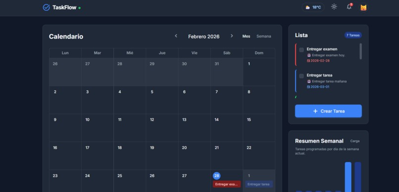 TaskFlow – screenshot 1