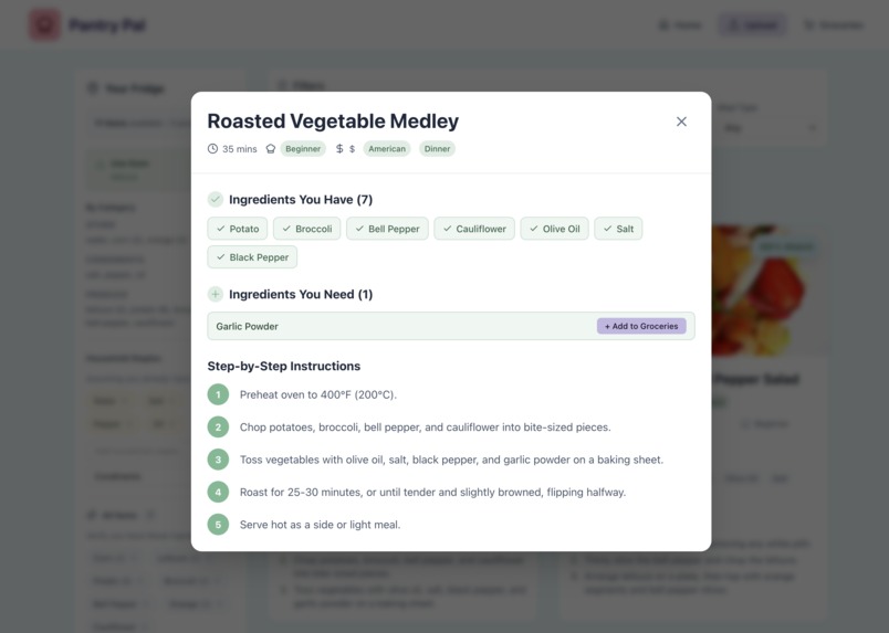 Pantry Pal – screenshot 5