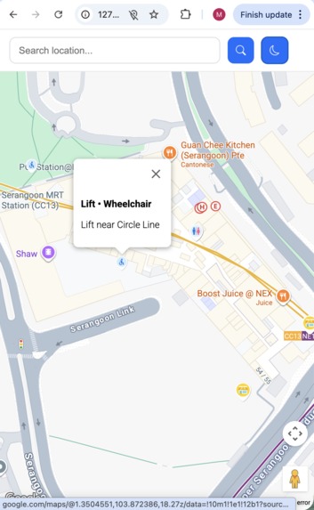 BusMapperSG – screenshot 2