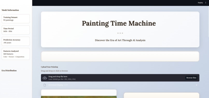 Painting Time Machine – screenshot 1