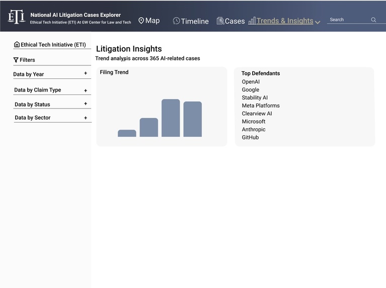 MSA AI Litigation Mappers  – screenshot 1