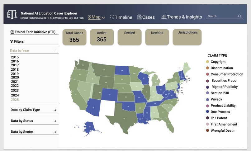 MSA AI Litigation Mappers  – screenshot 2