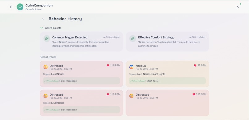 Sensory care – screenshot 2
