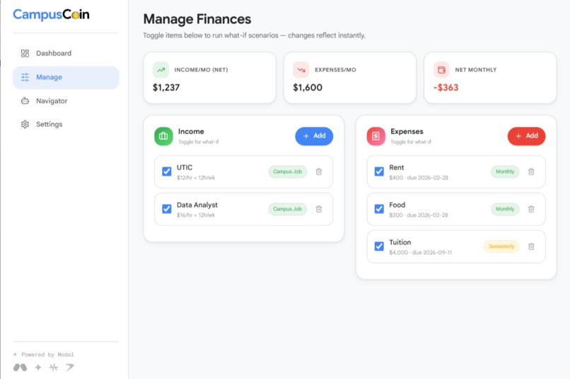 CampusCoin – screenshot 3