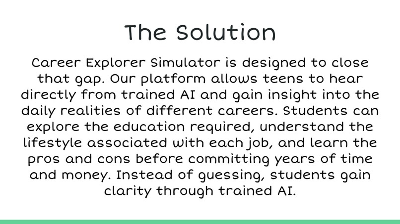 Career Explorer Simulator – screenshot 4