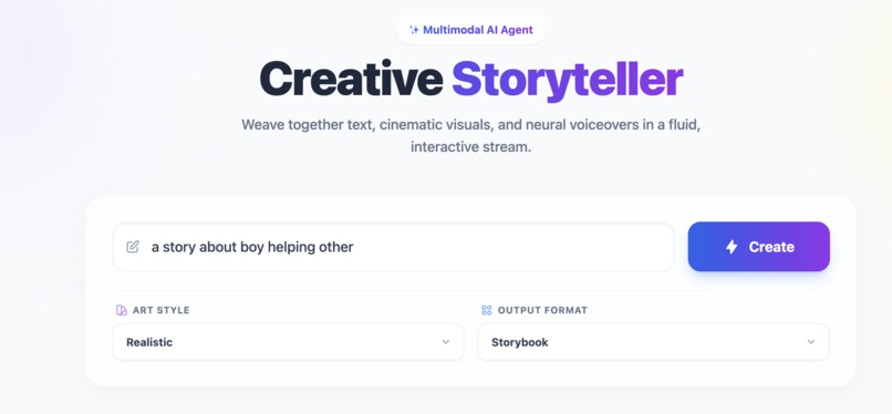 Creative Storyteller – screenshot 1