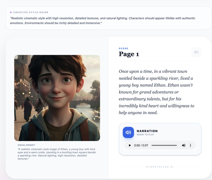 Creative Storyteller – screenshot 2