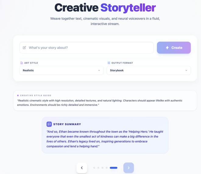 Creative Storyteller – screenshot 3