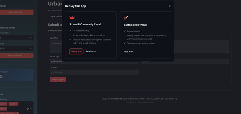 UrbanSentinel: AI Public Safety Intelligence – screenshot 7