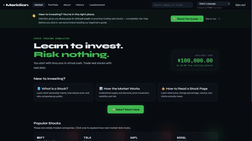 Meridian – screenshot 1