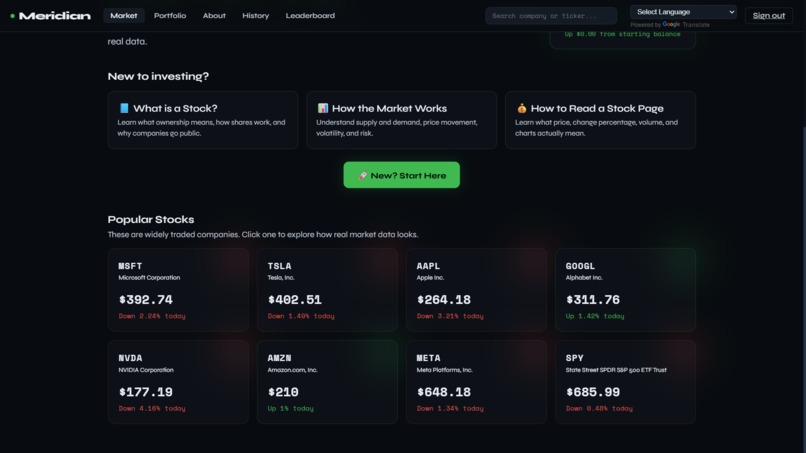 Meridian – screenshot 2