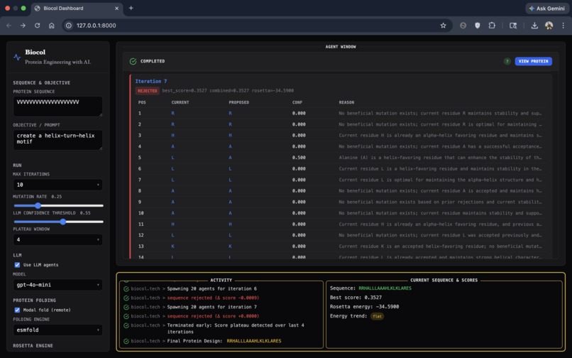 BioCol – screenshot 1