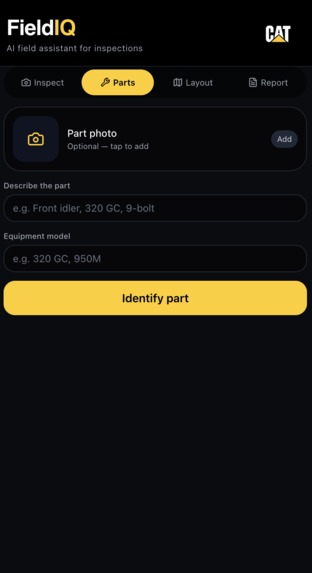 CAT FieldIQ – screenshot 2